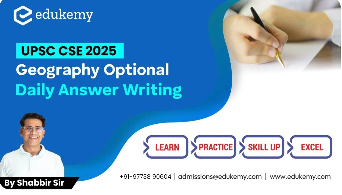 Geography Optional Daily Answer Writing 2026 (Batch II)